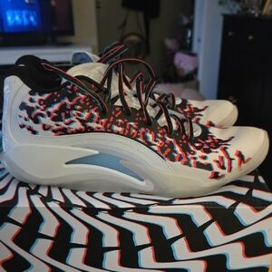 Jordan White and Black Athletic Shoes Modern Design